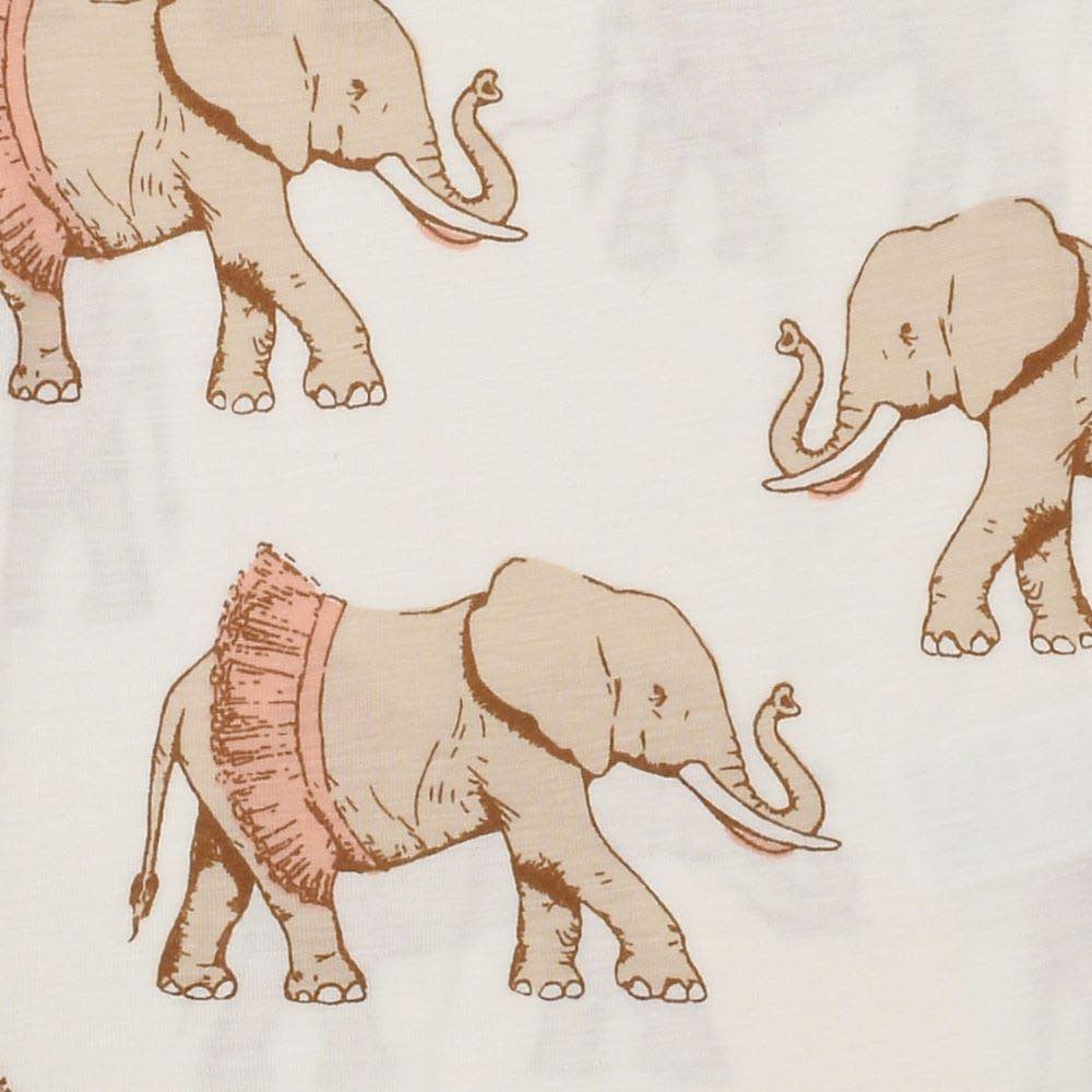 Tutu Elephant Bamboo Knotted Beanie Hat