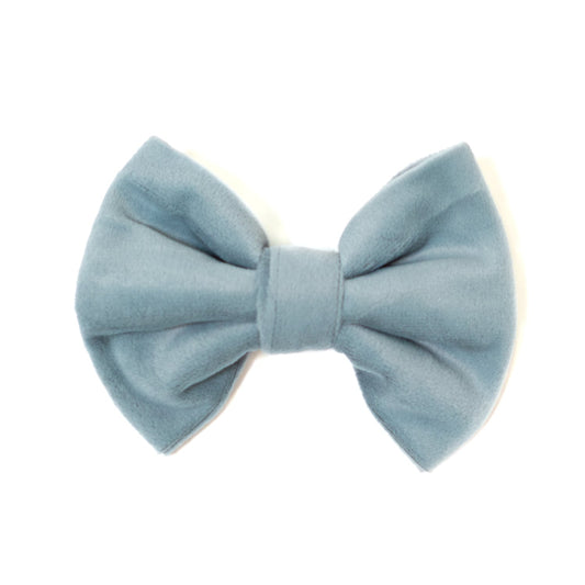 Velvet Misty River Classic Dog Bow Tie