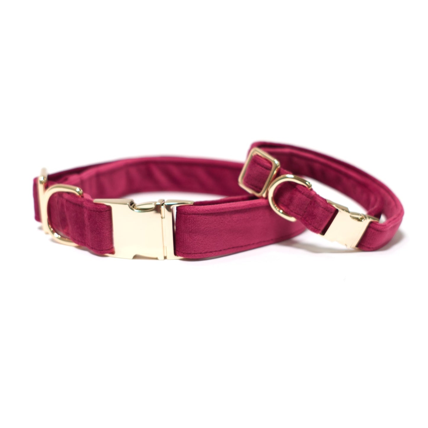 Velvet Mulberry Classic Dog Collar
