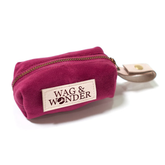 Velvet Mulberry Waste Bag Holder