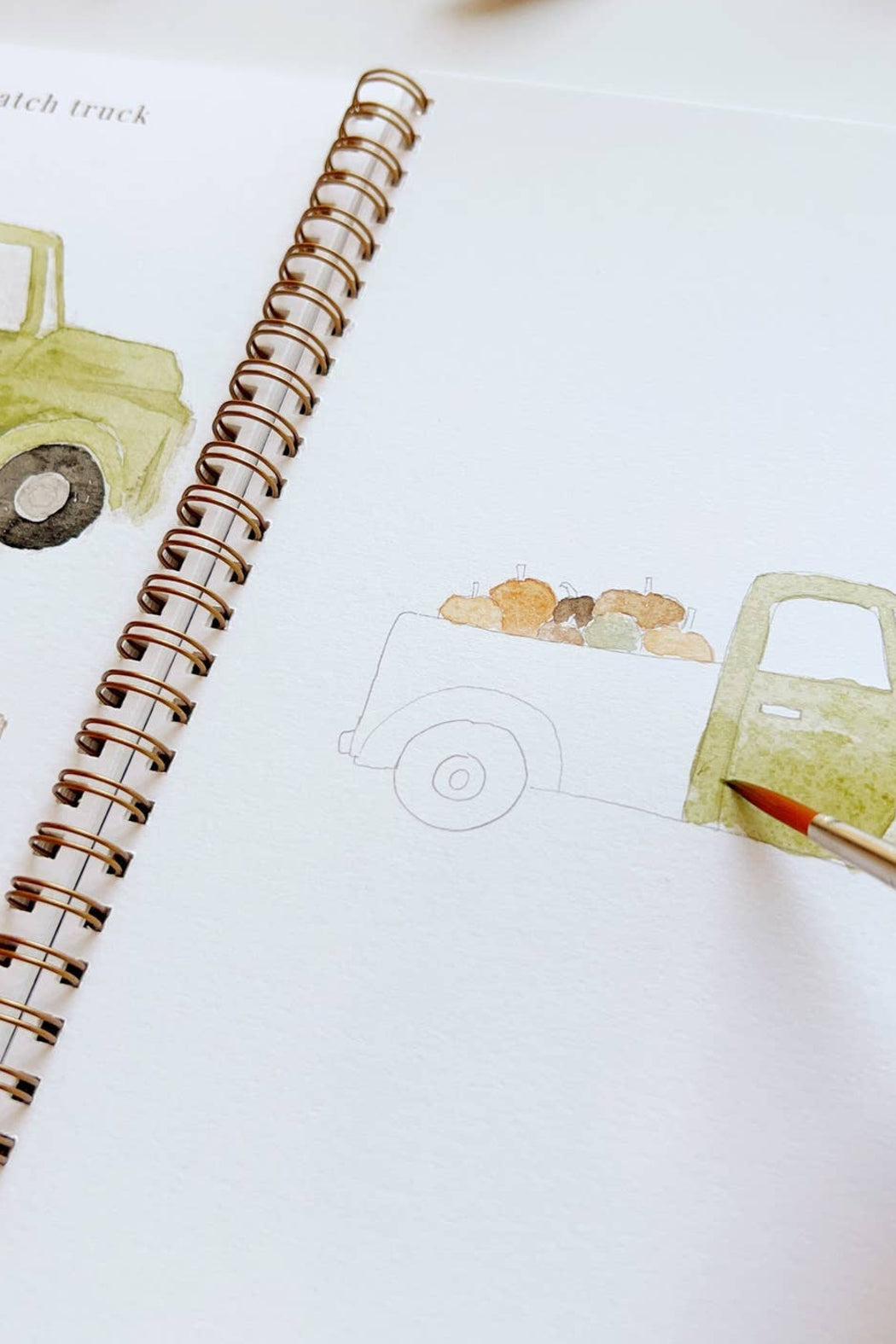 Autumn Watercolor Workbook