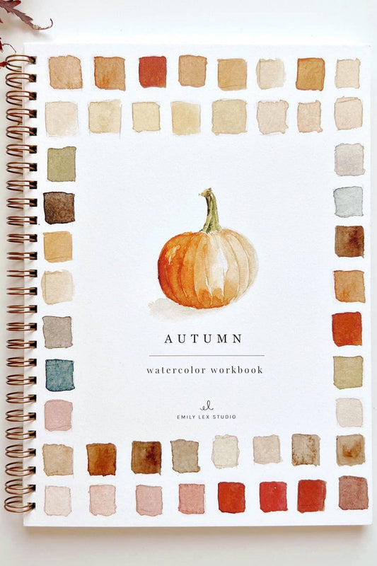 Autumn Watercolor Workbook