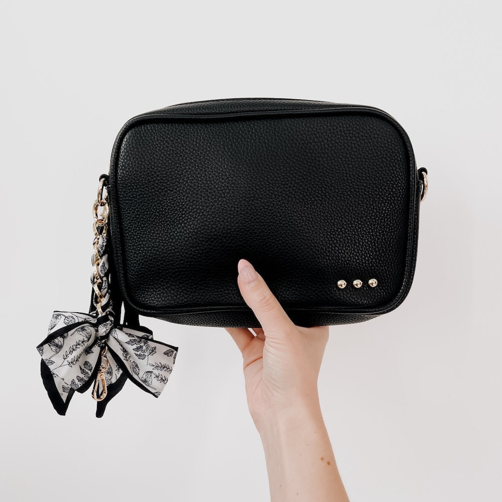 Charmed By Satin Bag Charms