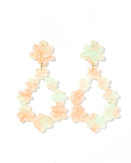 Bianca Statement Earrings - Pastel Punch