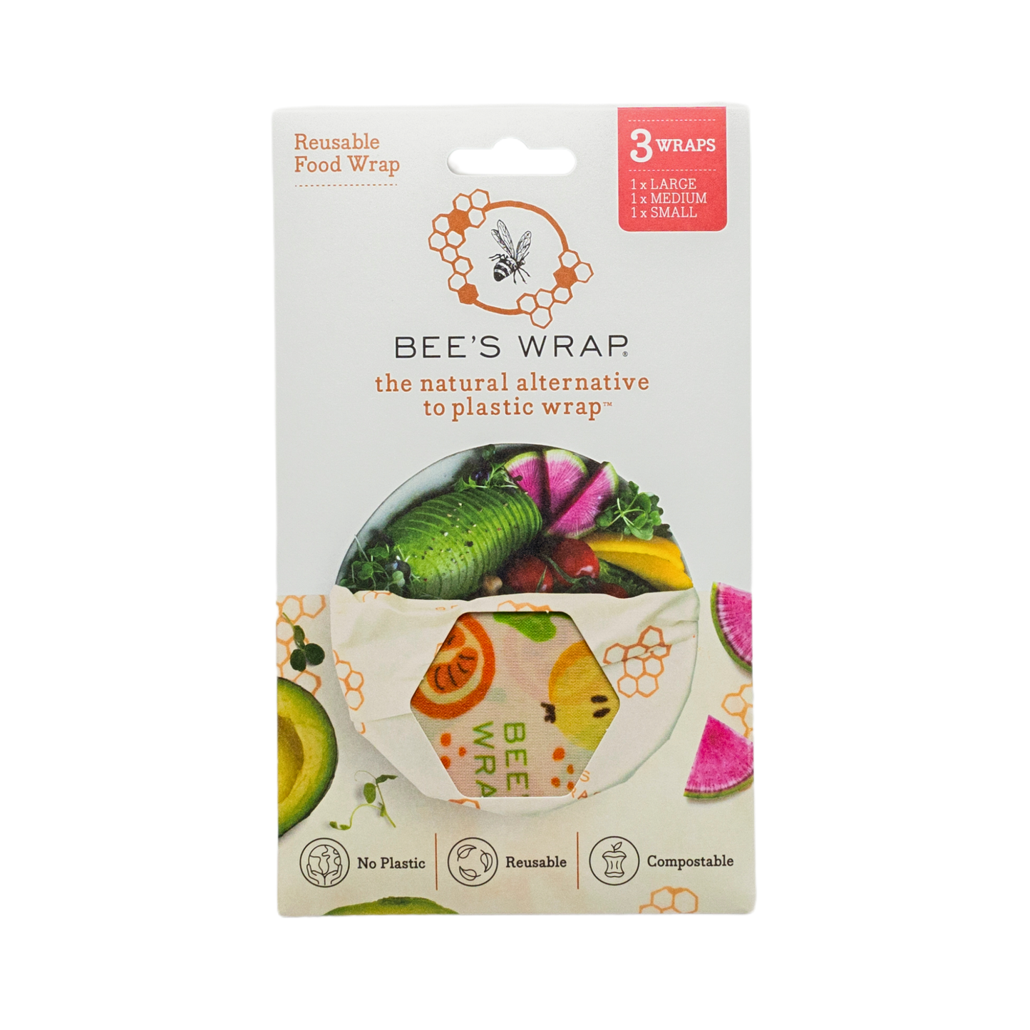 Bee's Wrap - Assorted 3 Pack - Garden Party