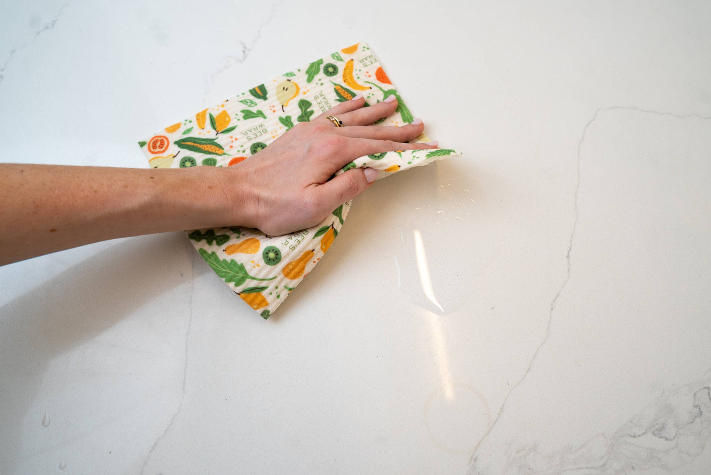 Bee's Wrap - Swedish Dishcloth 3 Pack - Garden Party Prints