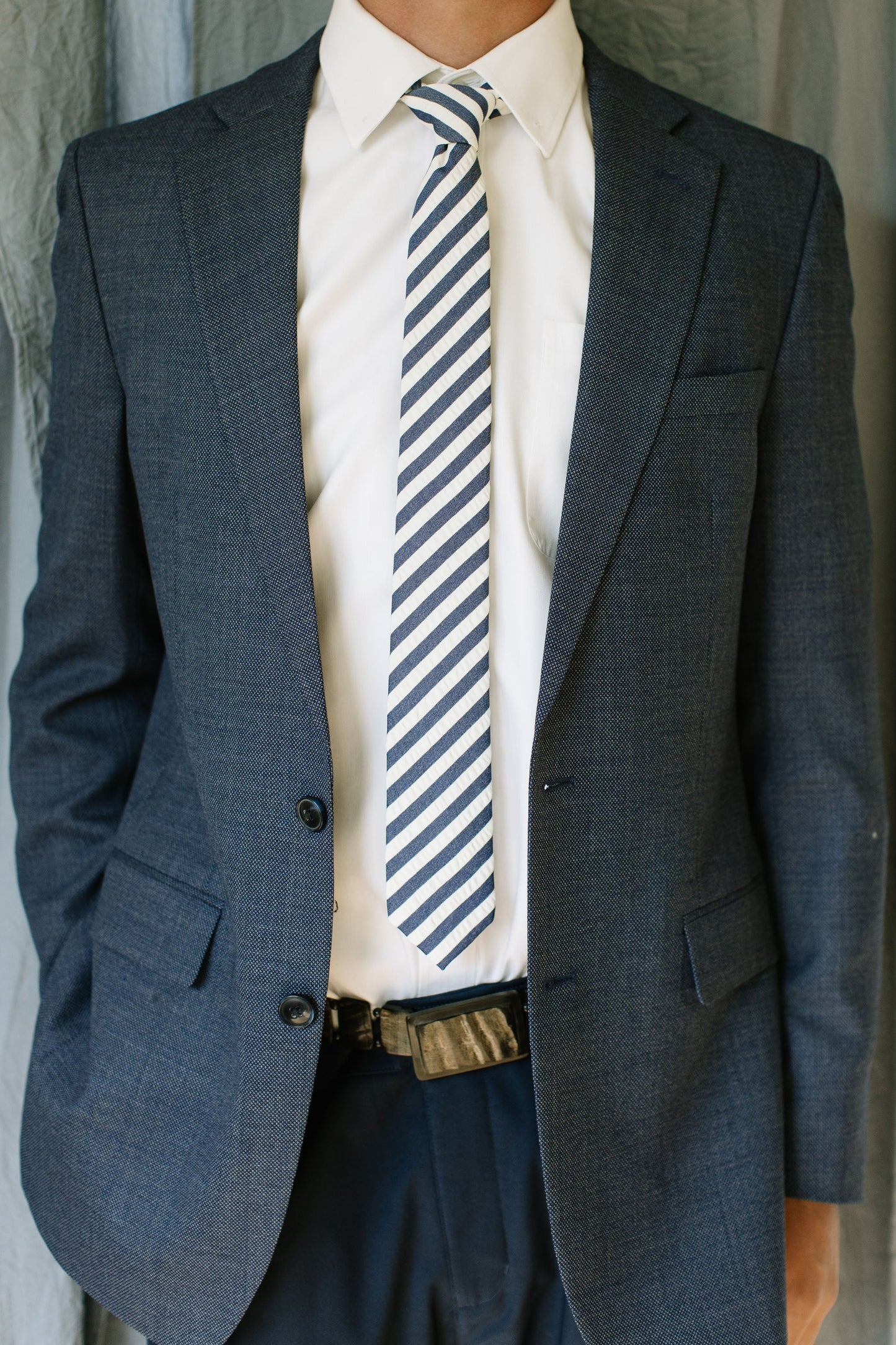Captain Stripe Men's Tie