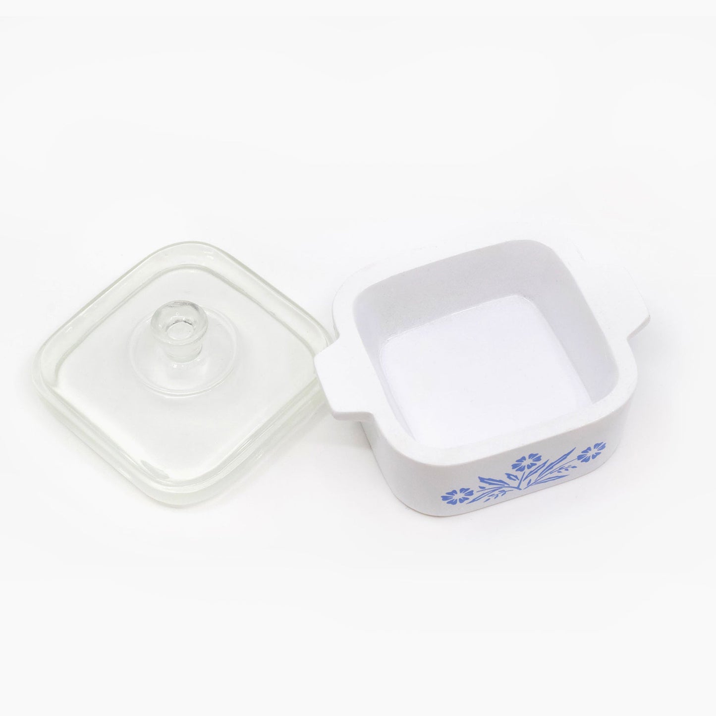 Mini Cornflower Trinket Box – Corning Ware–Inspired Casserole