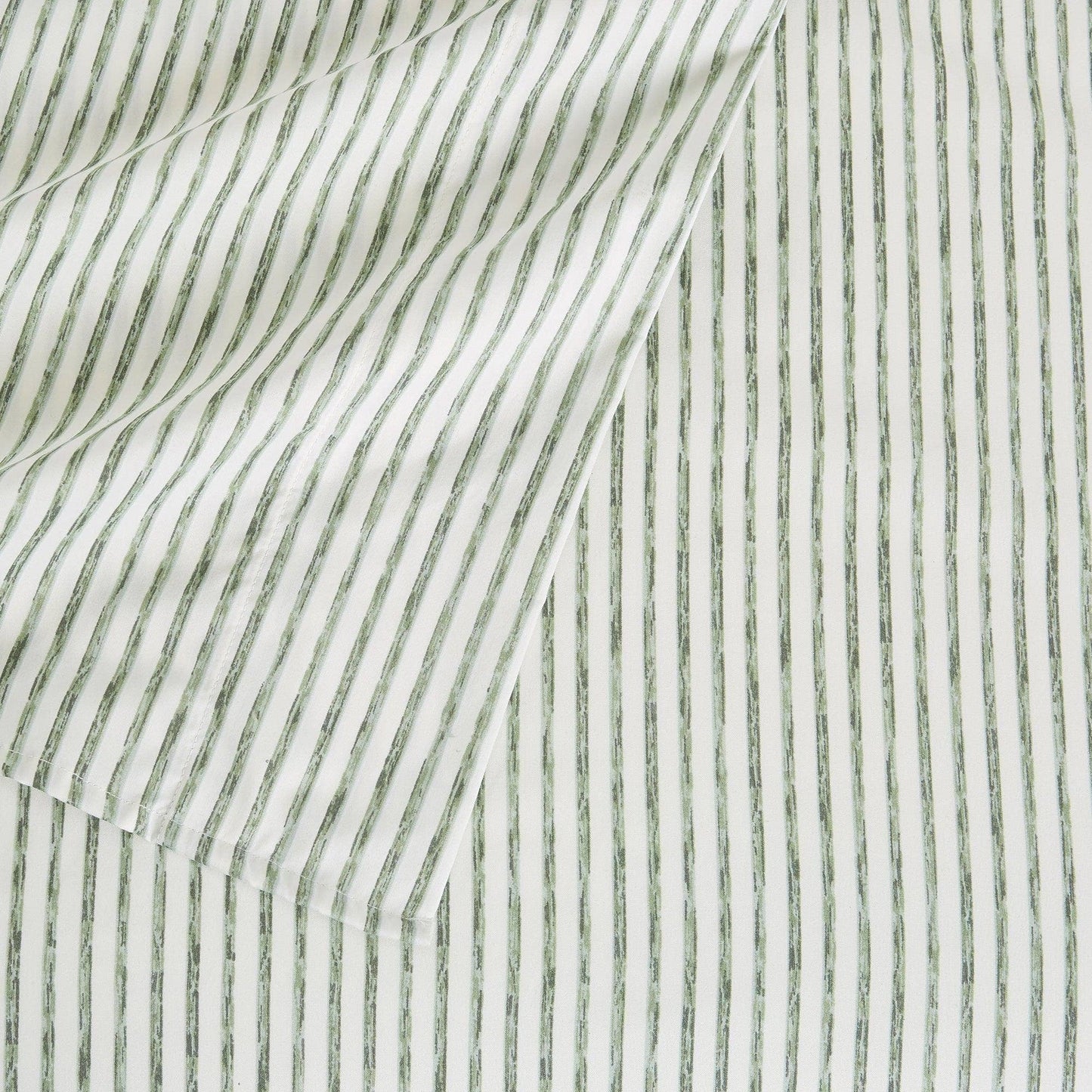 Striped Microfiber Sheet Set