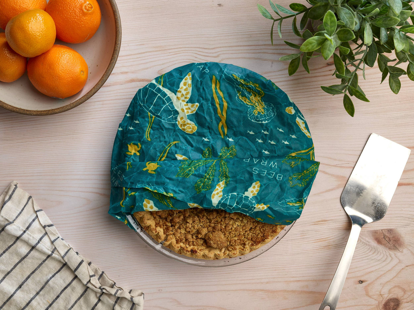 Bee's Wrap - Bread Wrap - Oceans Print