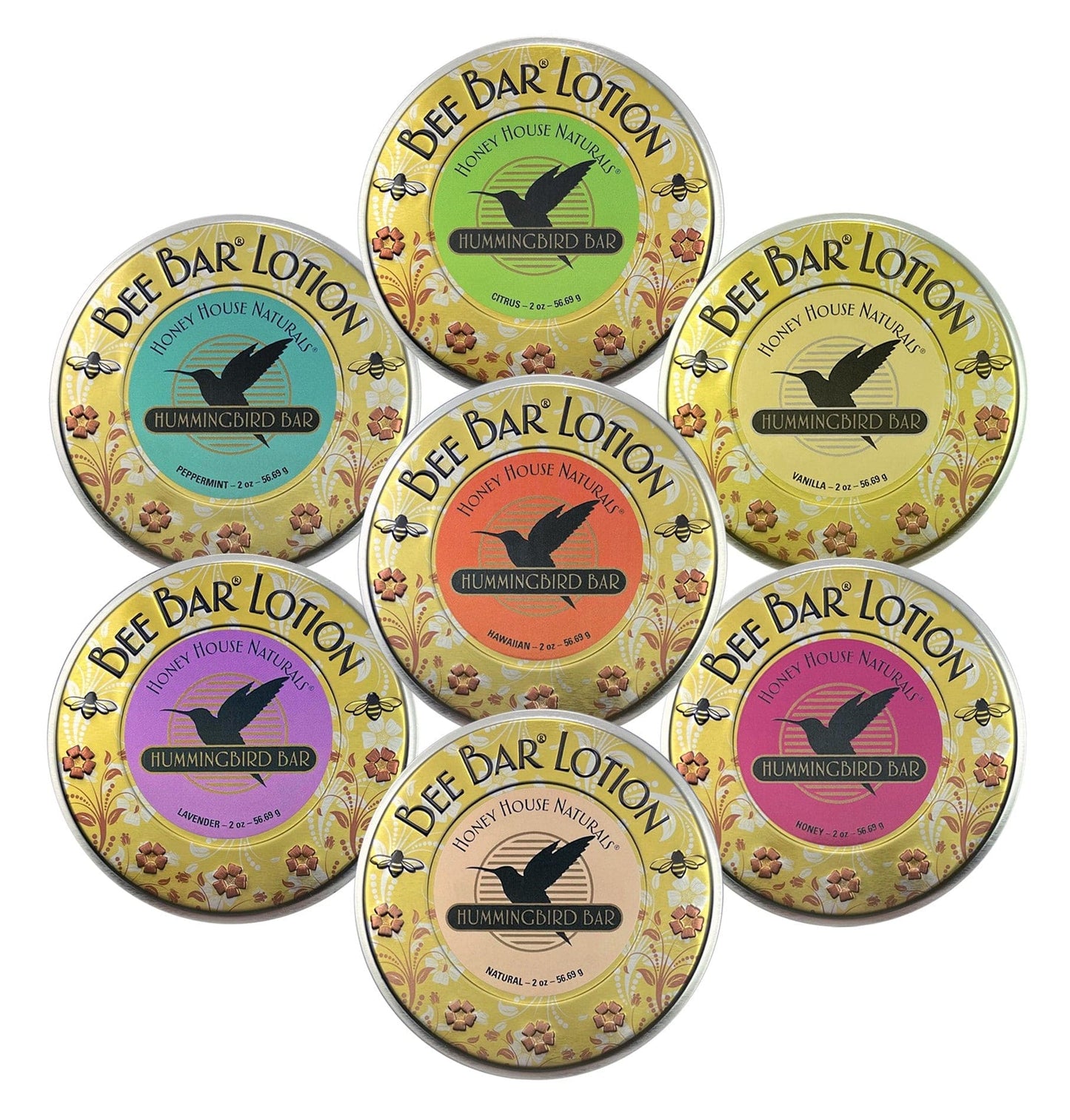 Hummingbird Bee Bars 2oz