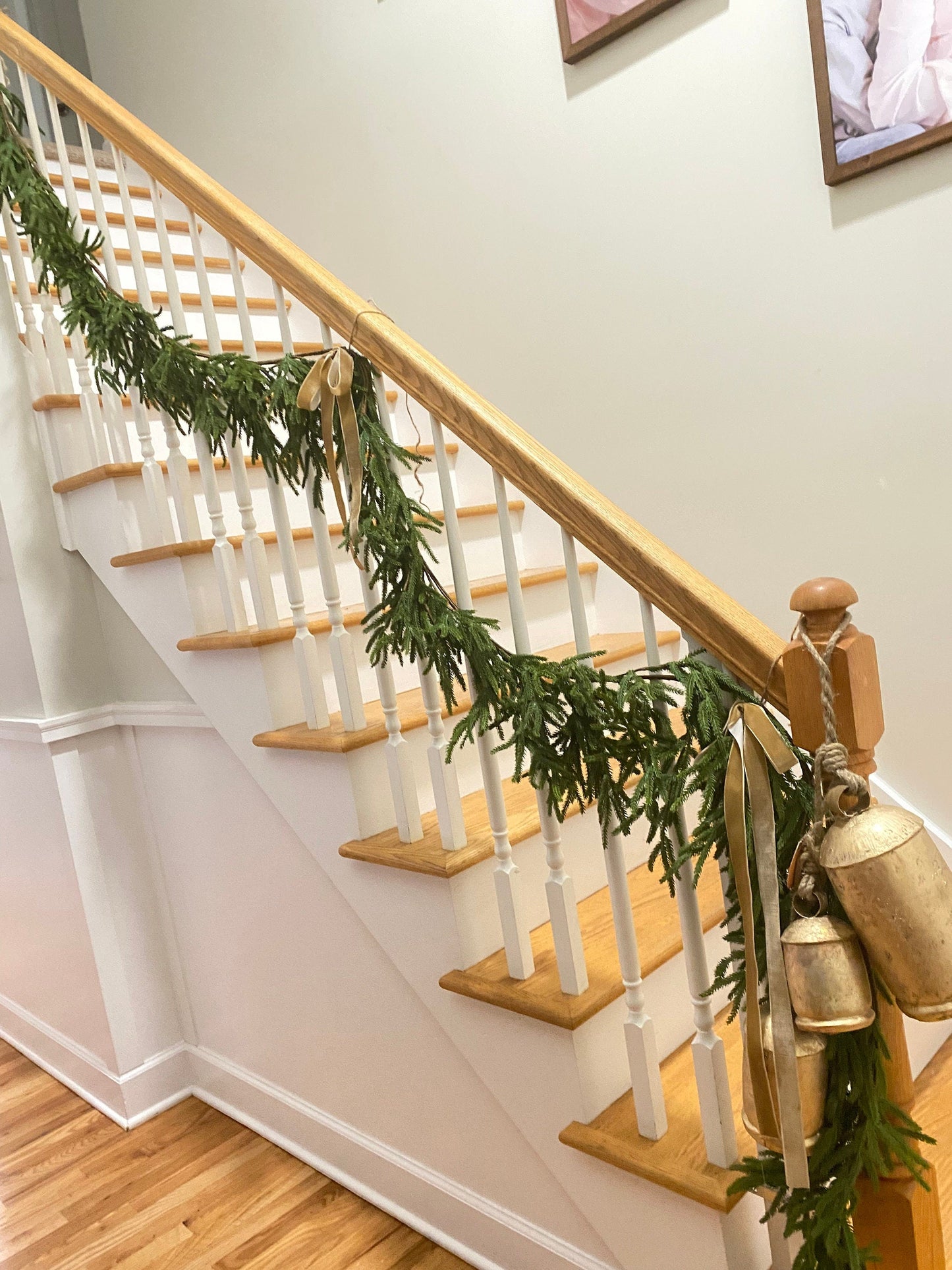Artificial 6' Norfolk Pine Garland - Ships Next Day