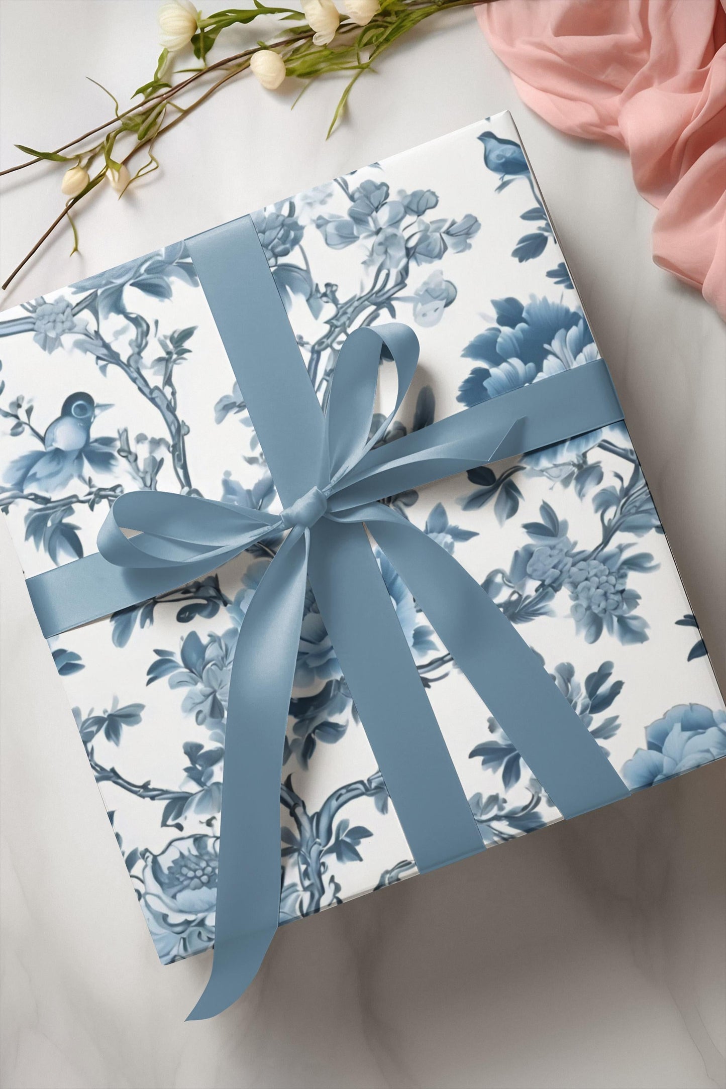 Chinoiserie Pattern Wrapping Paper
