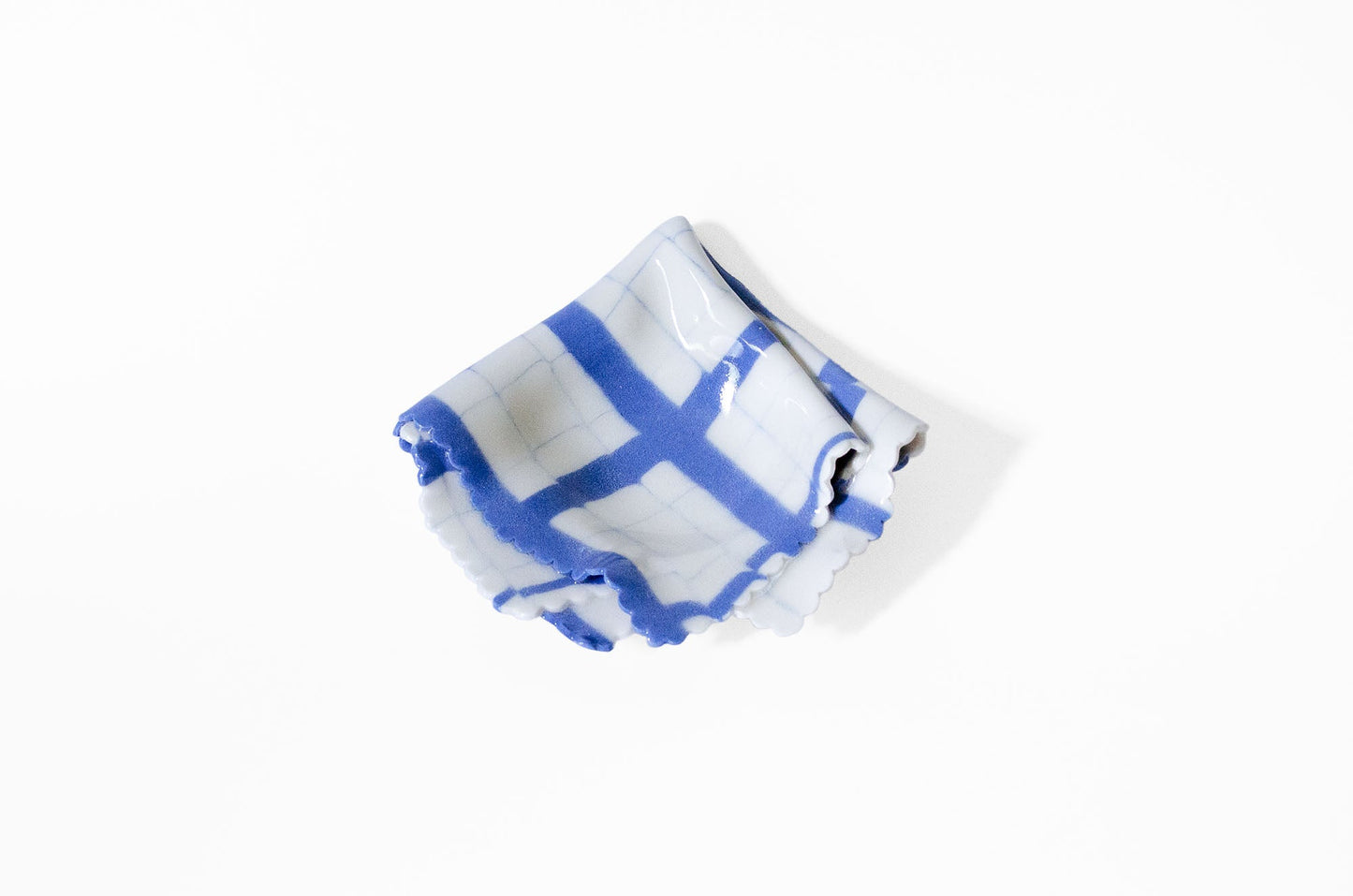 Nerikomi Handkerchief Dish