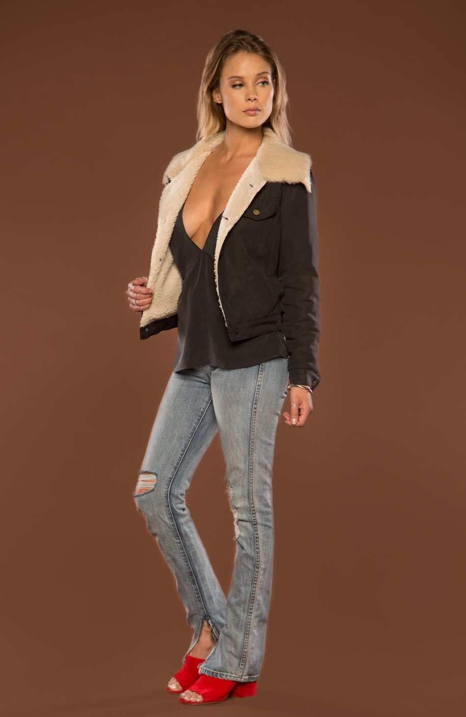 Impala Sherpa Jacket - Raven Black