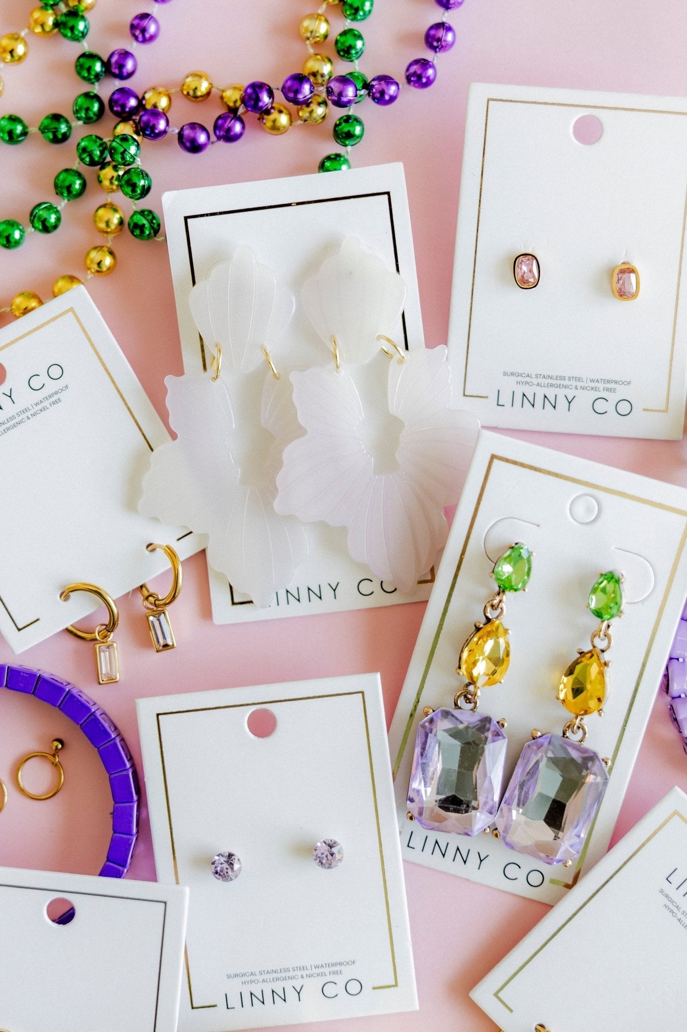 Iris Statement Earrings