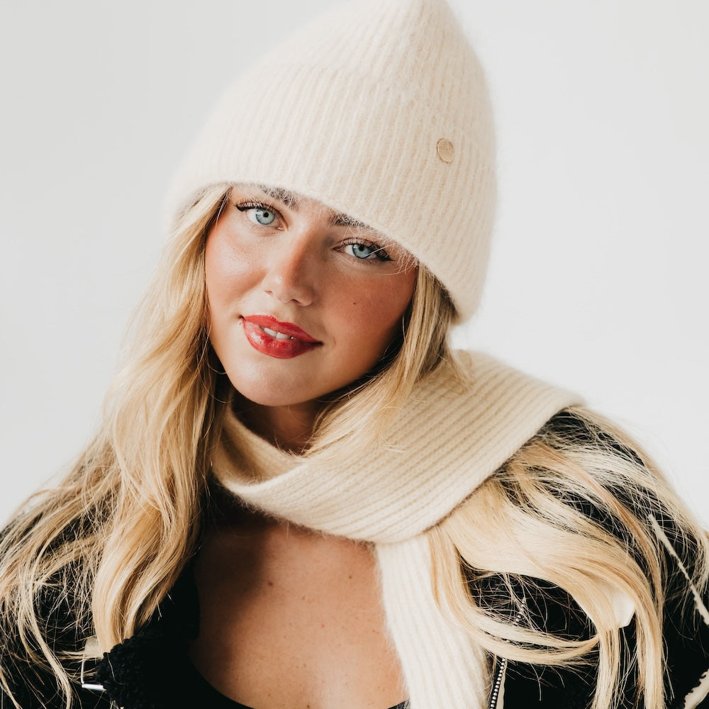 Joy Dynamic Scarf and Beanie Duo