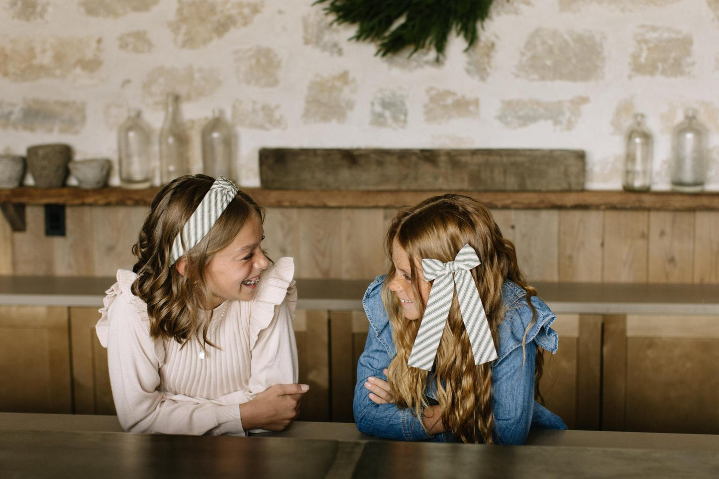 Juniper Stripe Knotted Headband