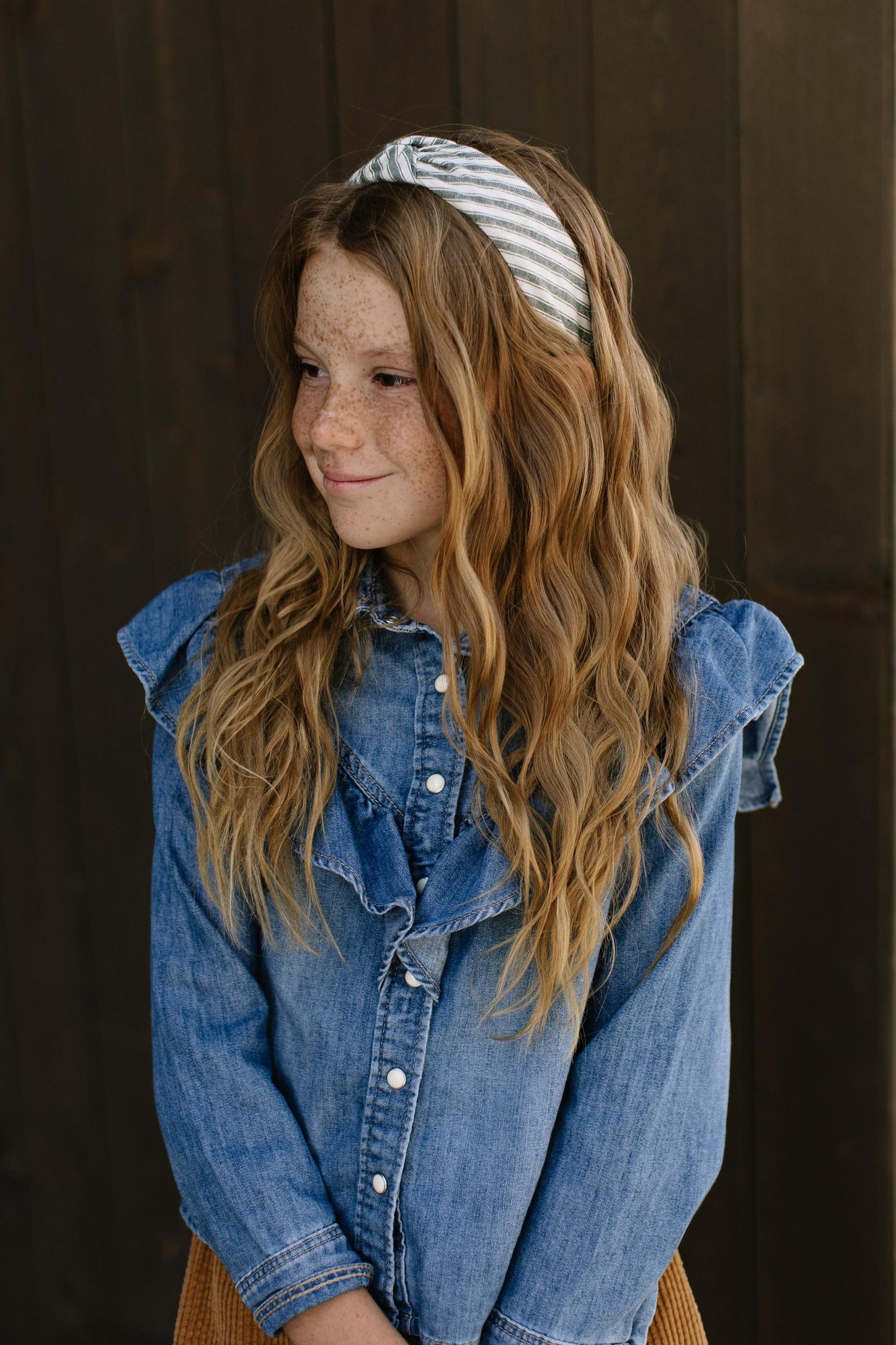 Juniper Stripe Knotted Headband