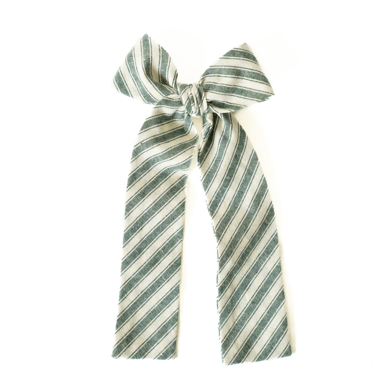 Juniper Stripe Lady Hair Bow