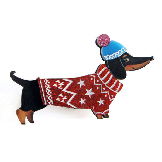 Dog Lover Brooch by Laliblue