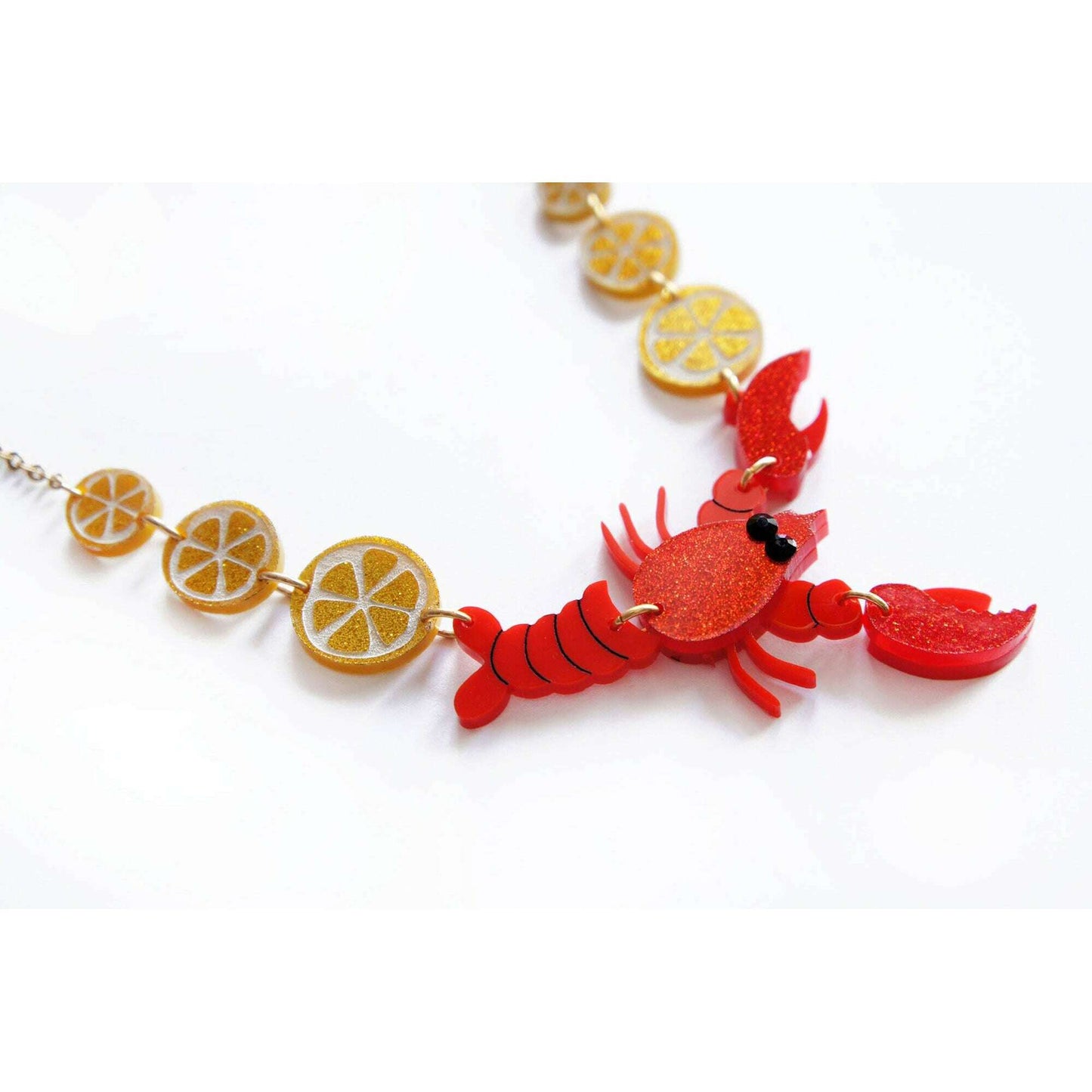 Lobster Necklace by Laliblue