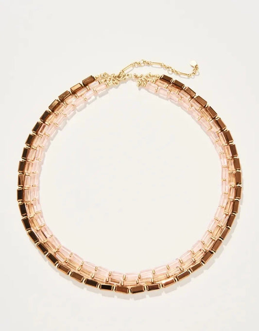 Rene Necklace 17" Bronze