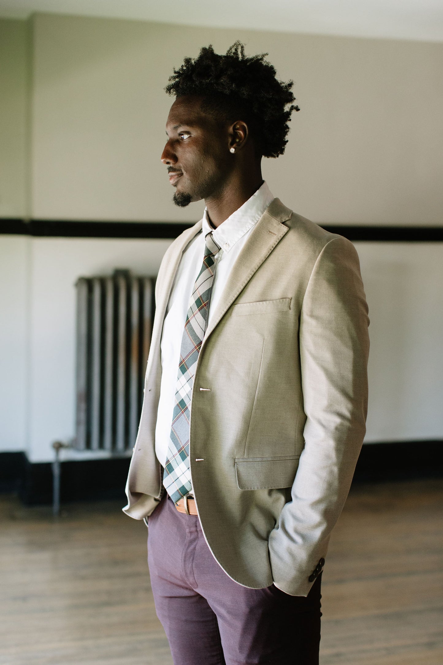 Spruce Plaid - Men's Tie