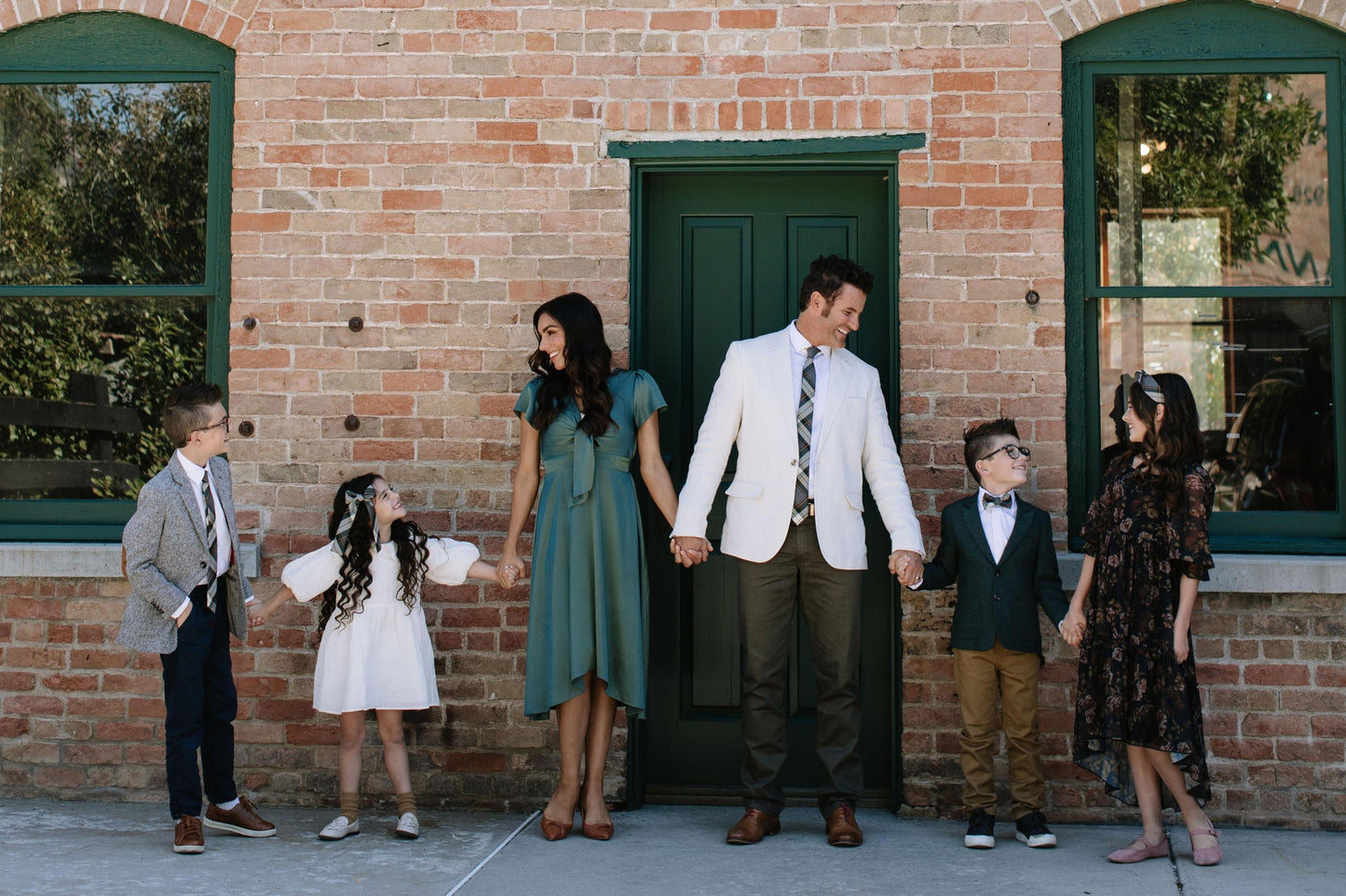 Spruce Plaid - Boys Tie