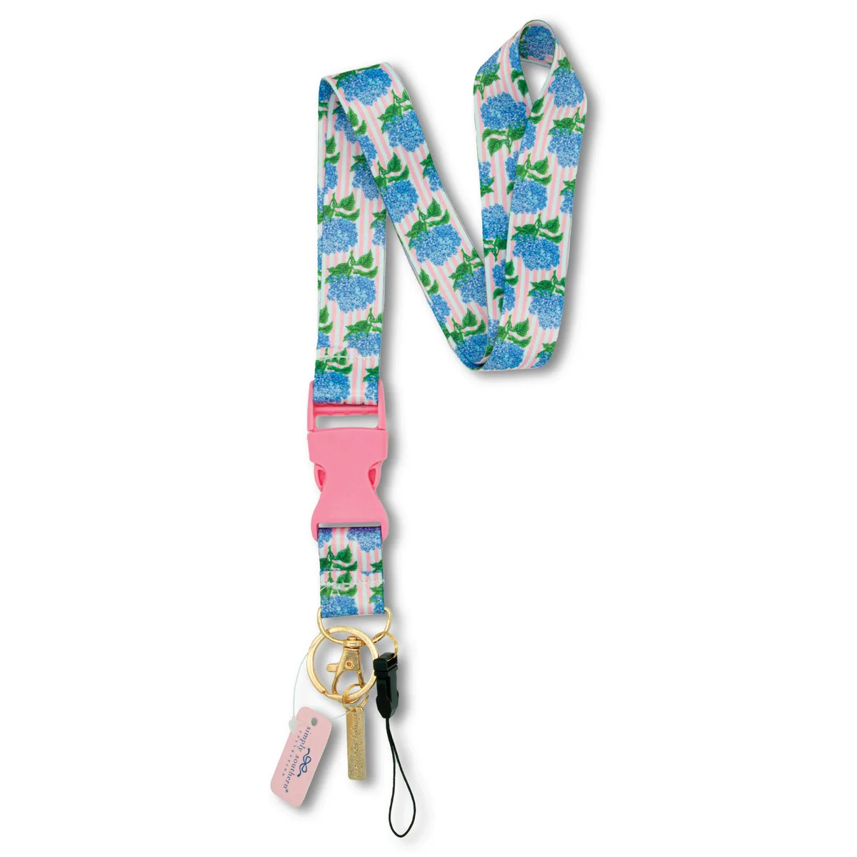 Simply Southern® Lanyard: Hydrangea