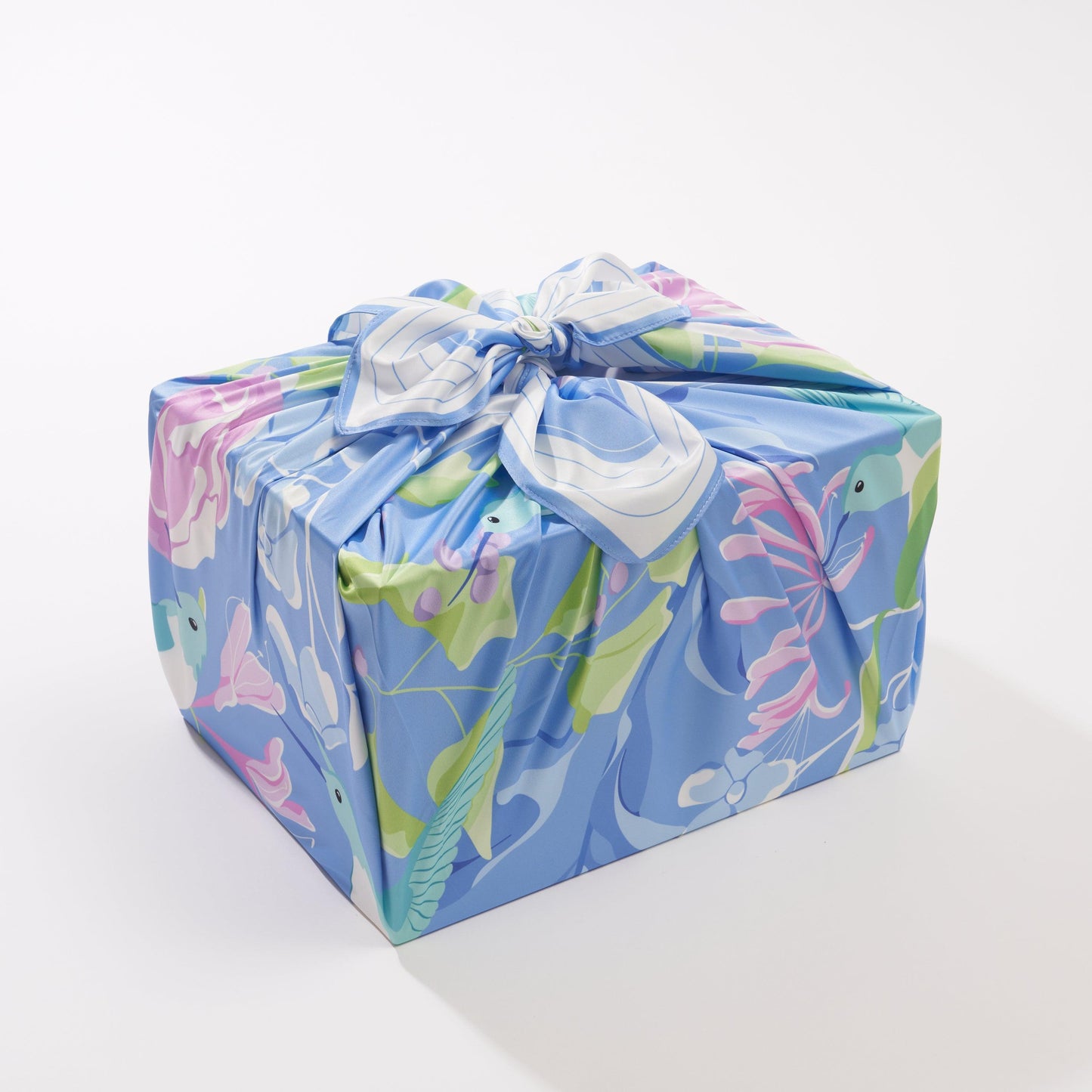 Furoshiki Gift Wrap by Danni Ha | 35", Recycled Polyester