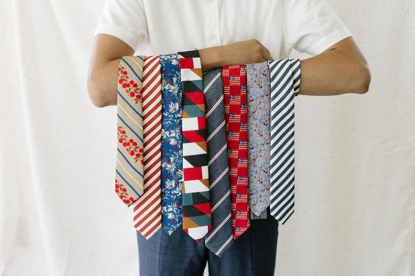 Captain Stripe Men's Tie
