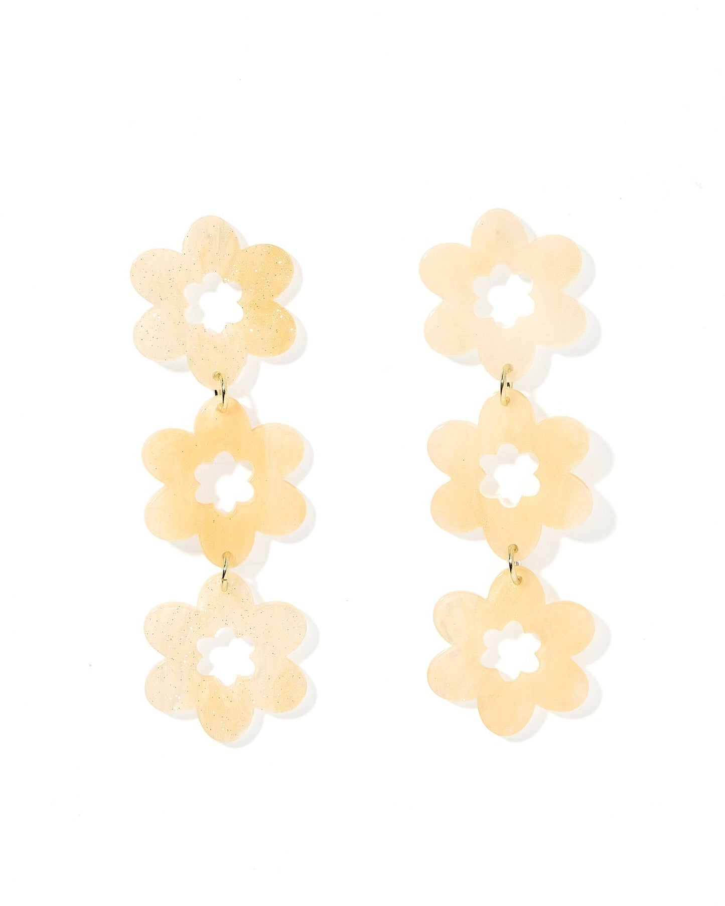 Zoey Statement Earrings - Milky Way